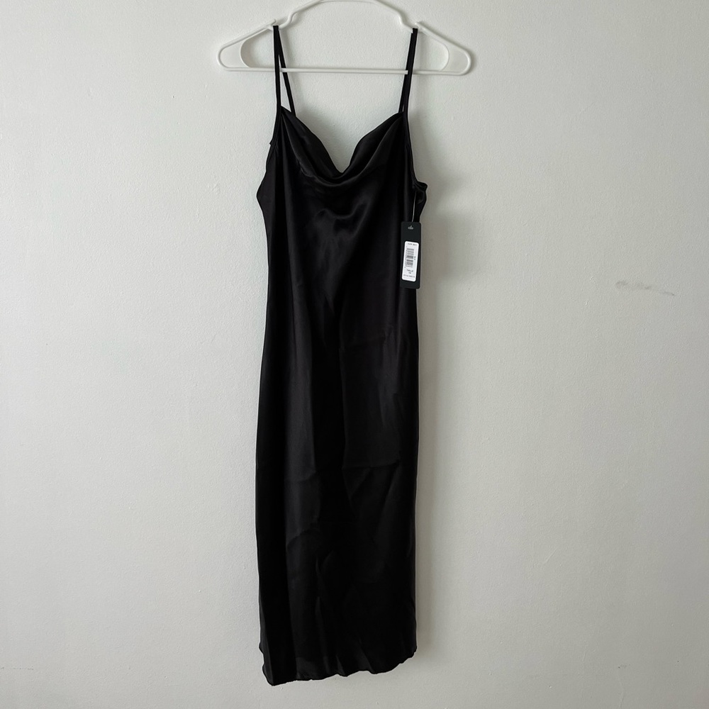 Bebe Satin Dress